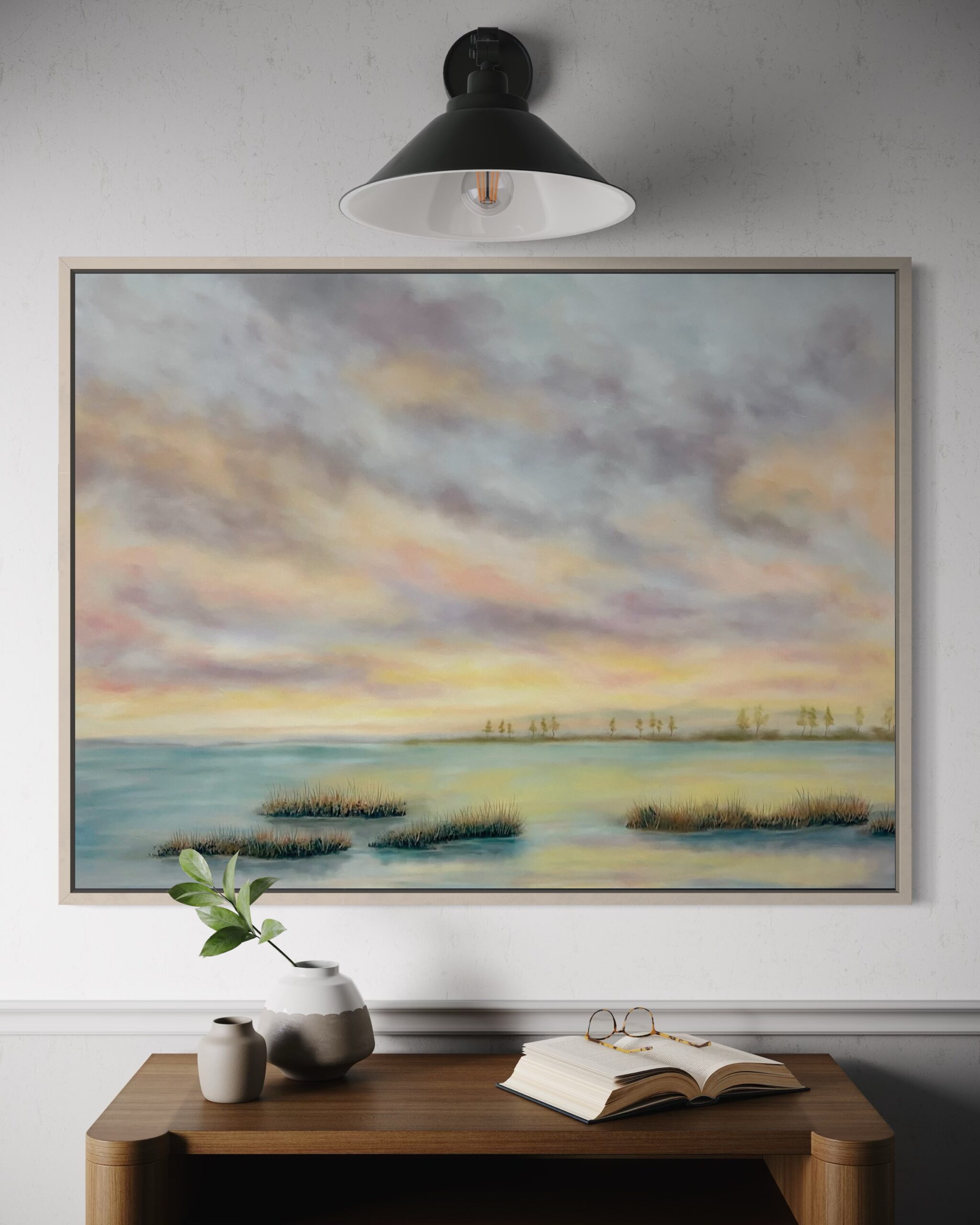 but for a moment. . .